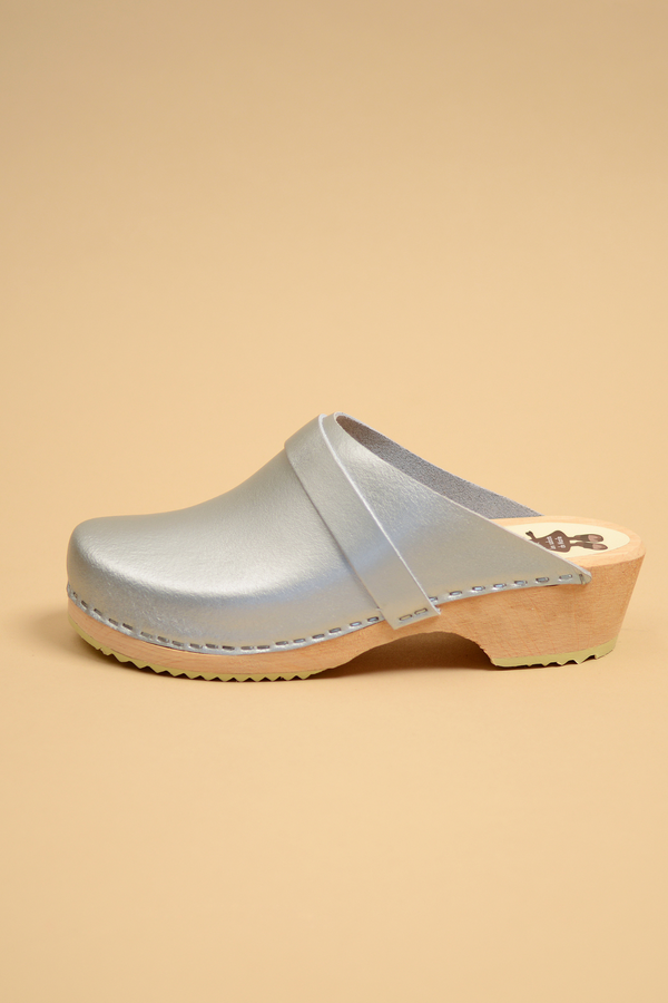 Cuir Métallisé - Mat Silver