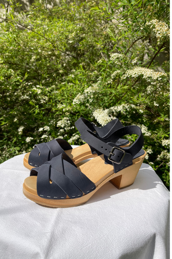 Sandales hautes - Nubuck Navy
