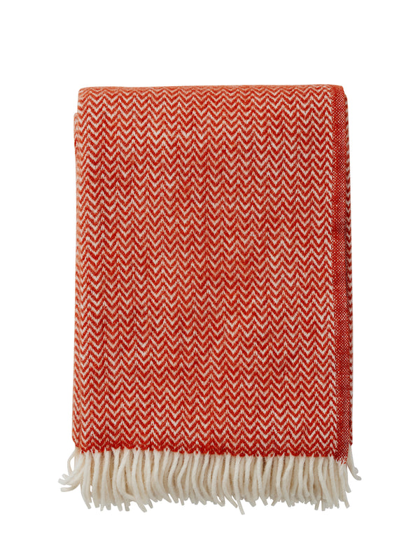 PLAID - Chevron Ruby Red