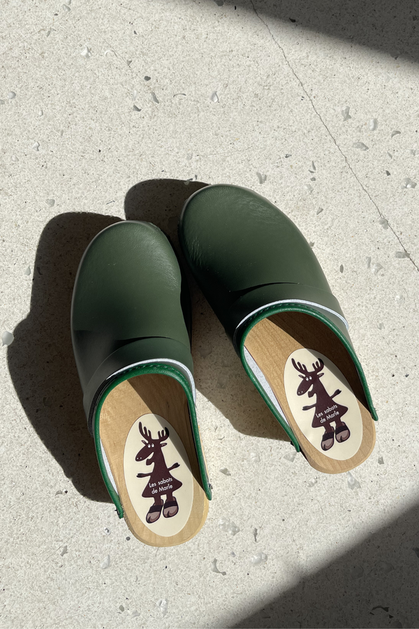 Smooth leather - Green