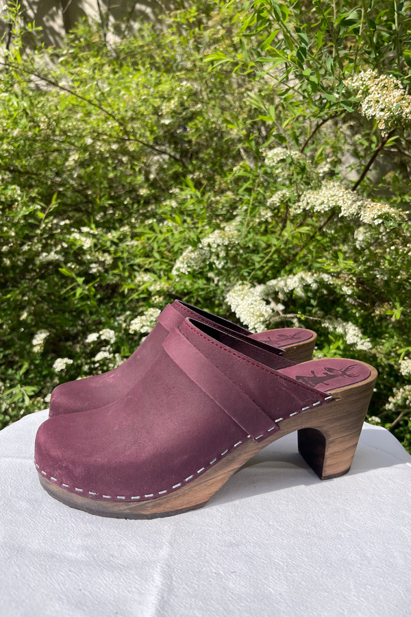 Sabots Hauts - Violet Plum