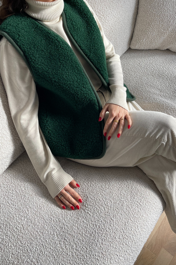 Veste en Laine - Vert