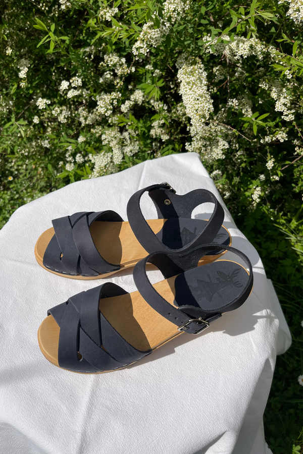 Sandales hautes - Nubuck Navy