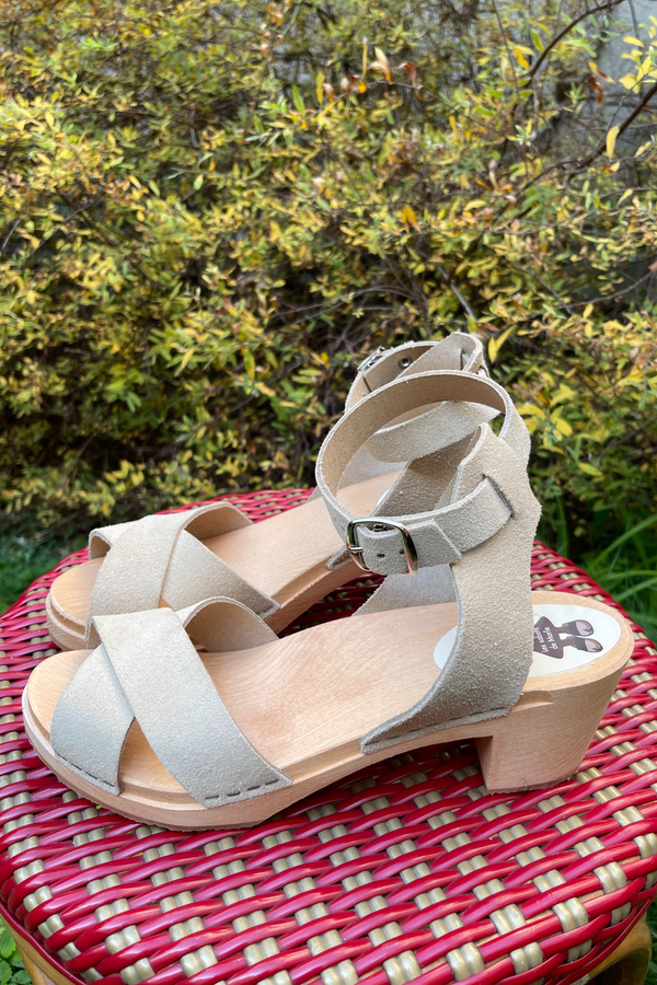 Sandales Hautes - Nubuck Sand