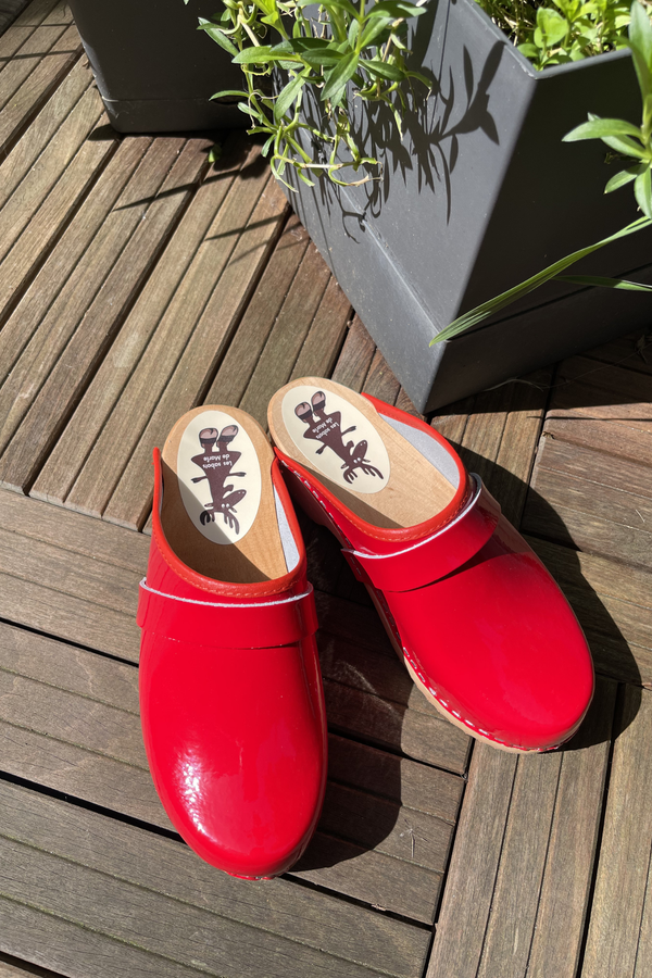 Cuir verni - Red intense