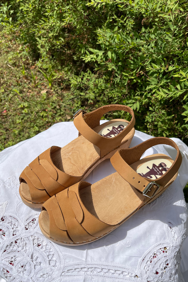 Sandales basses - Nubuck Beige