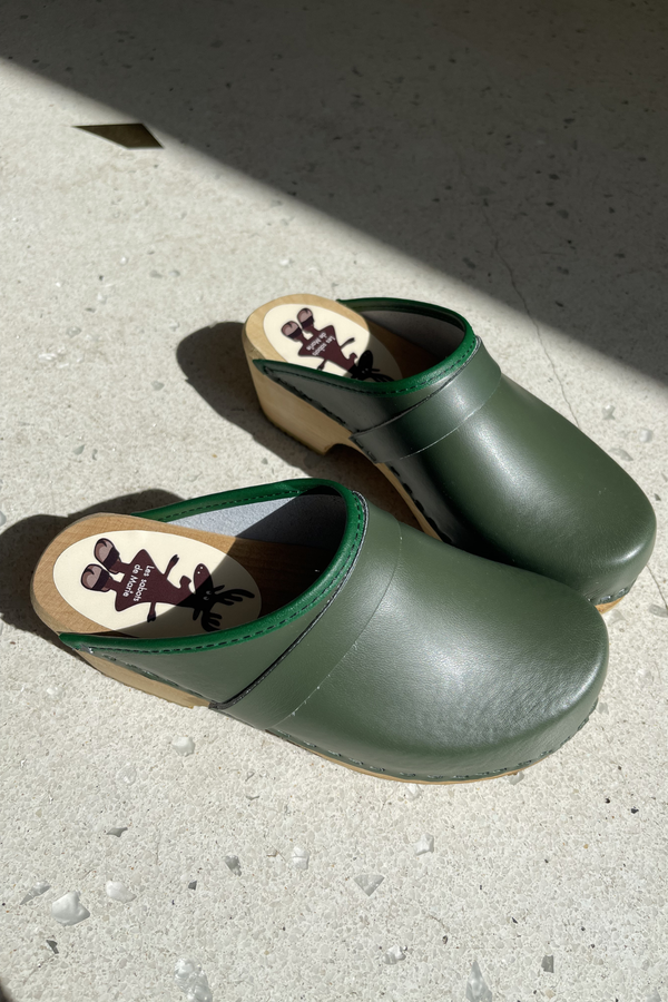 Smooth leather - Green