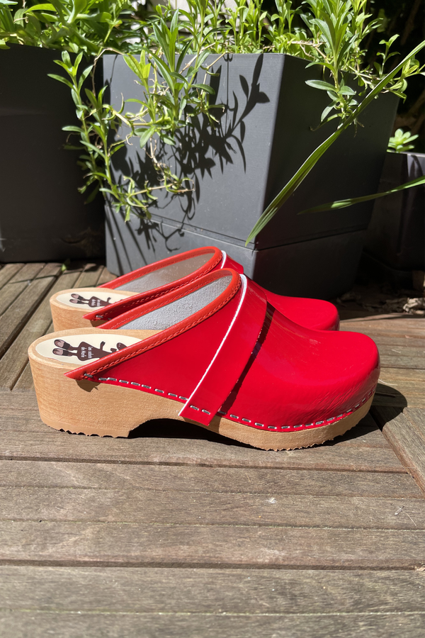 Cuir verni - Red intense