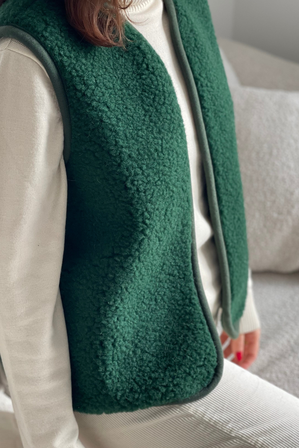 Veste en Laine - Vert