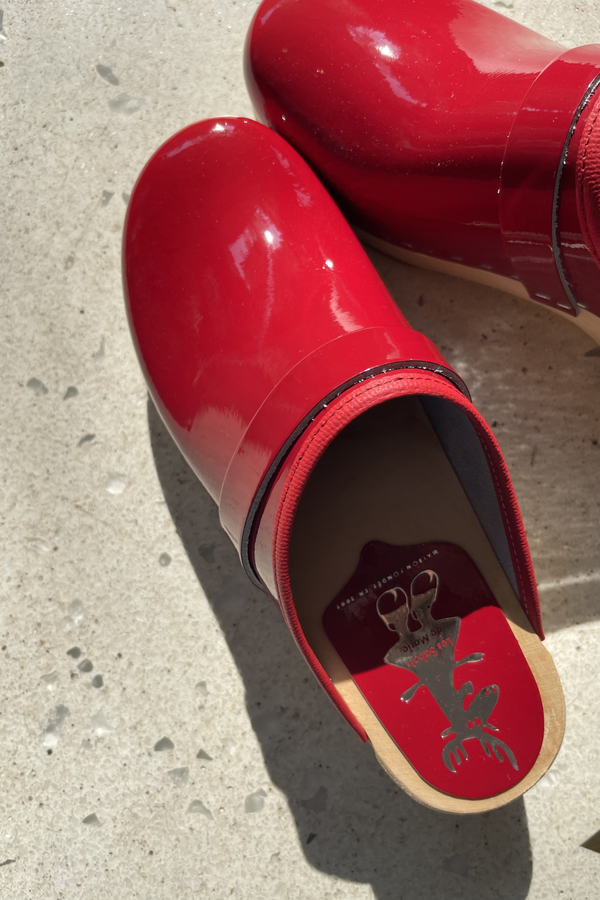 Cuir Verni - Rouge