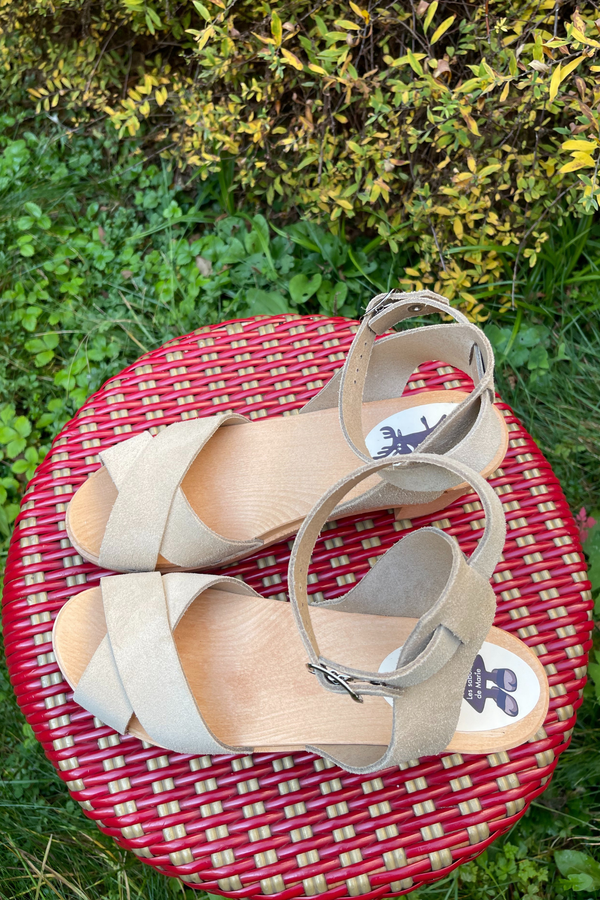 Sandales Hautes - Nubuck Sand