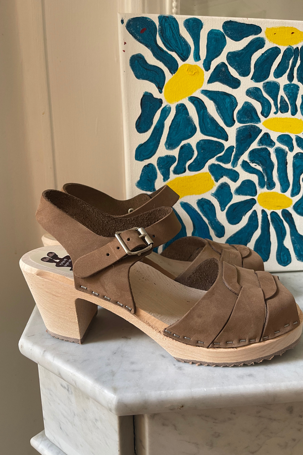 Sandales Hautes - Nubuck Brown