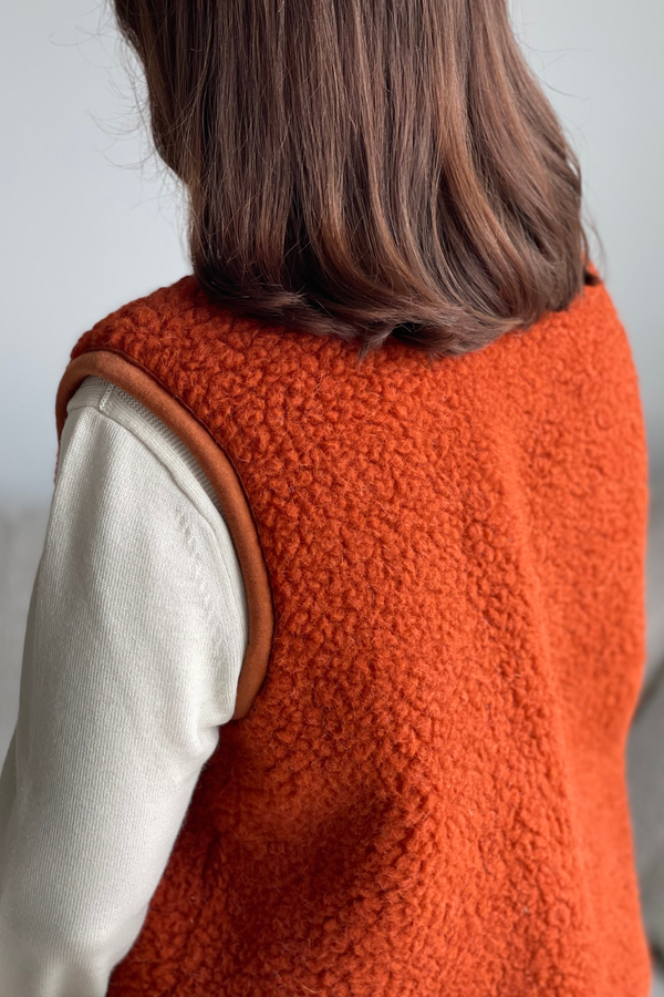 Veste en Laine - Cognac