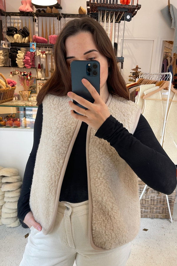 Veste en Laine - Beige