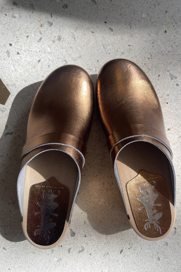 Cuir Métallisé - Bronze