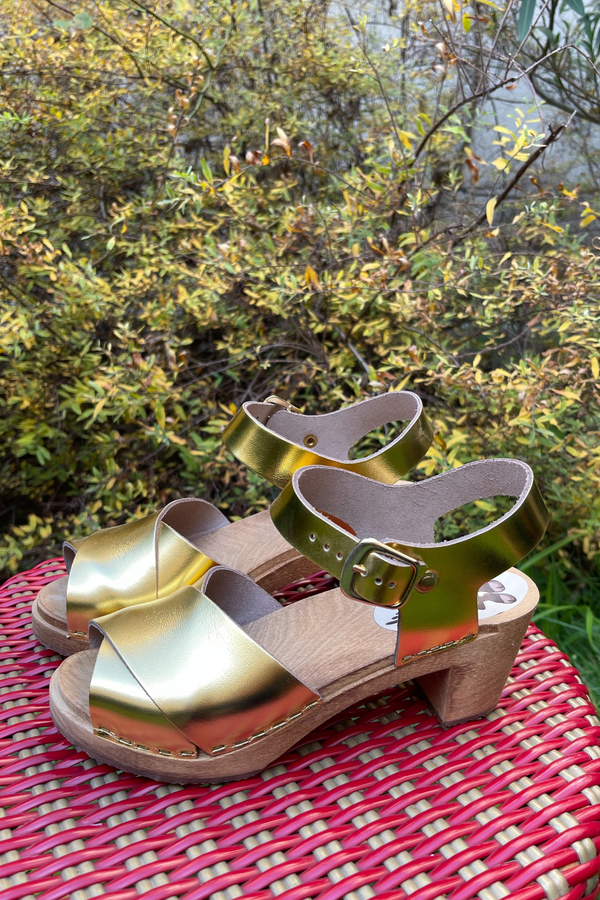 Sandales Hautes - Gold