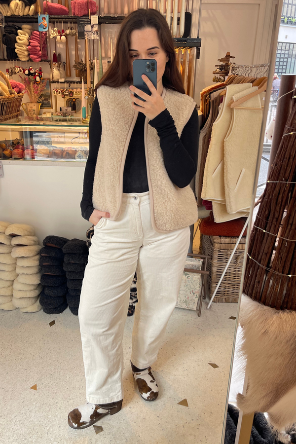 Veste en Laine - Beige