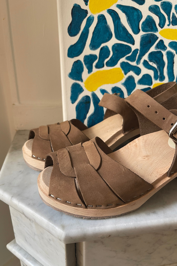 Sandales Hautes - Nubuck Brown