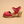 Load image into Gallery viewer, Sandales Hautes - Nubuck Rouge Perse
