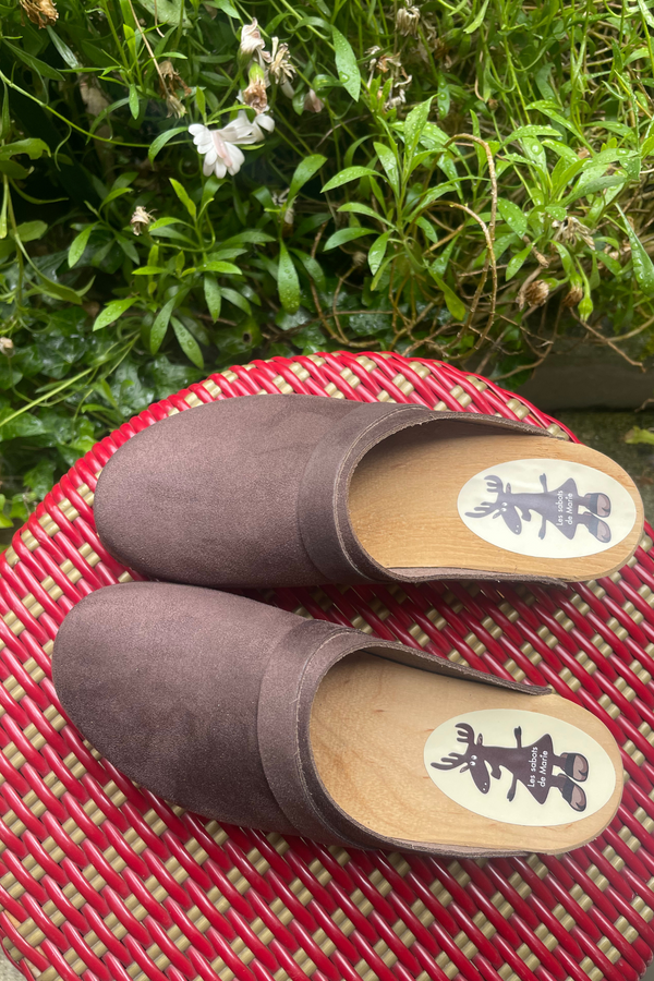 Cuir Suede - Brun