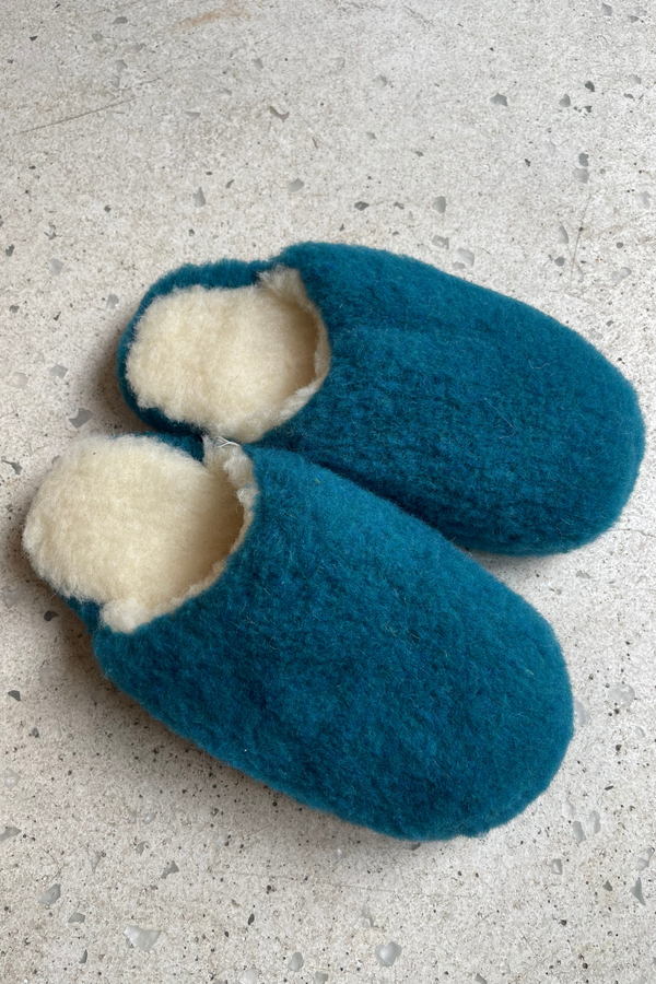 Mules - 100% laine de mouton Lazur