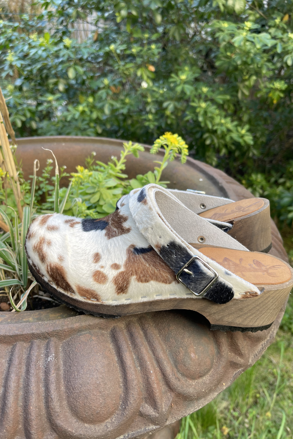 Cow - Black And Brown avec boucle amovible