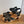Charger l'image dans la galerie, Sandales - Sérigraphie Black
