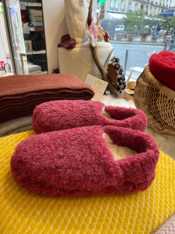Chaussons bas - 100% laine de mouton Berry