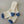 Charger l&#39;image dans la galerie, Chaussettes Kids white &amp; blue - 30/34 mois
