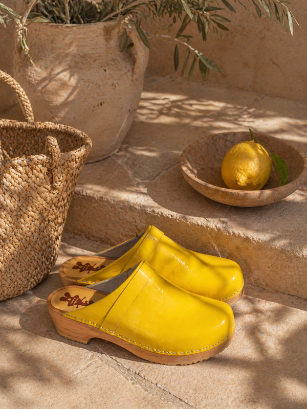 Cuir Verni - Yellow