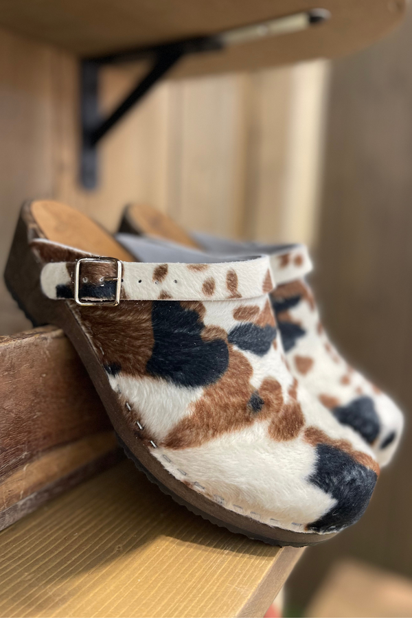 Cow - Black And Brown avec boucle amovible