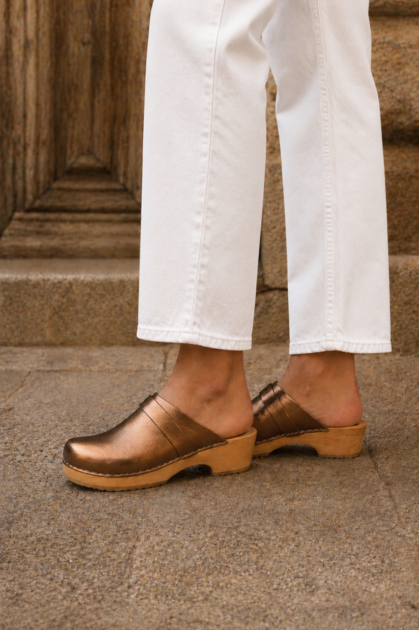 Cuir Métallisé - Bronze