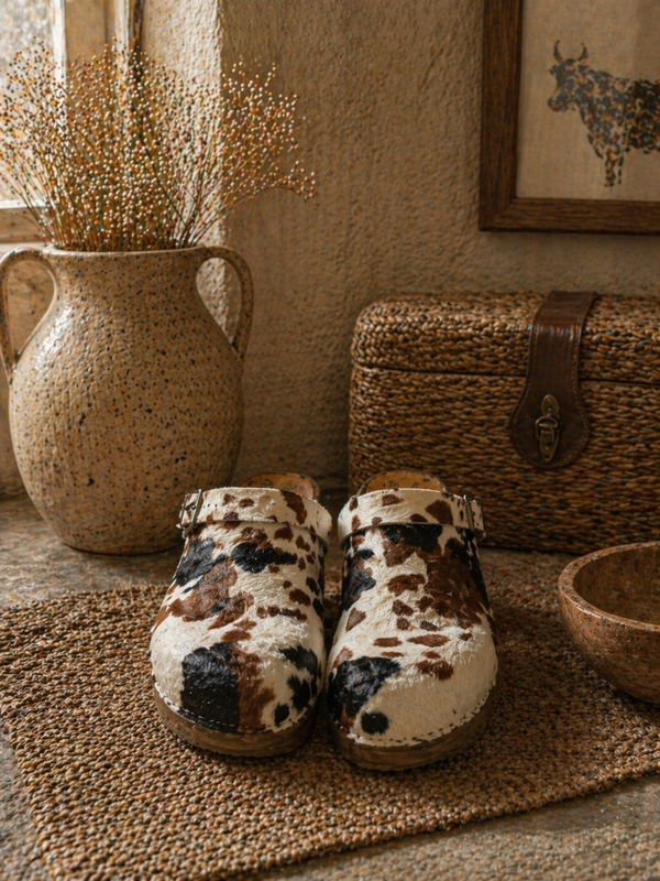 Cow - Black And Brown avec boucle amovible