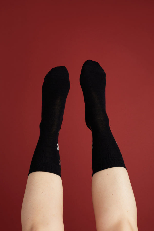 Socks - Moose Black
