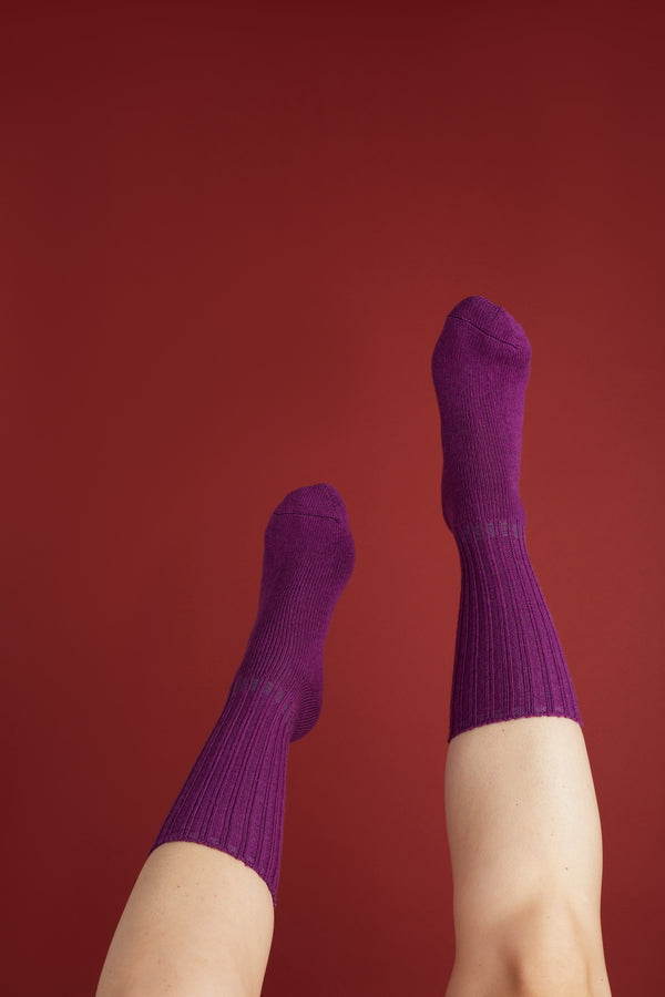 Socks - Marie Basse Violet