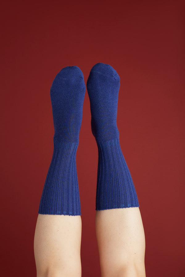 Socks - Marie Basse Bleu Roi
