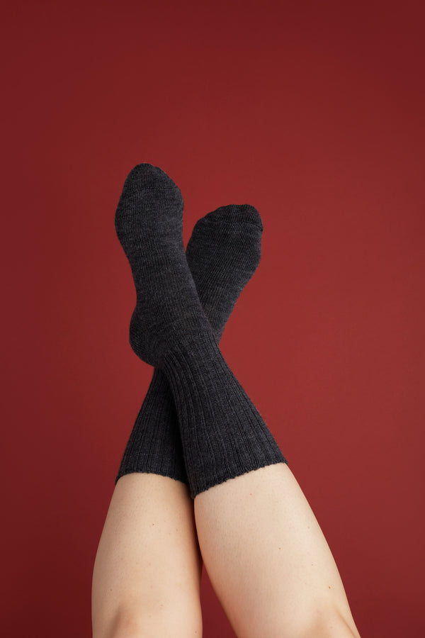 Socks - Marie Basse Antracite