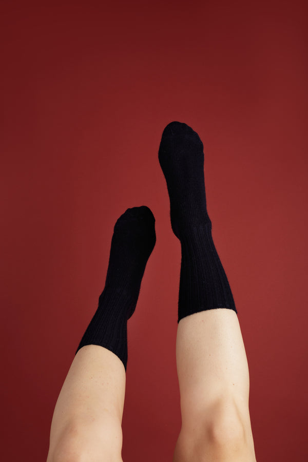 Socks - Marie Basse Dark Blue