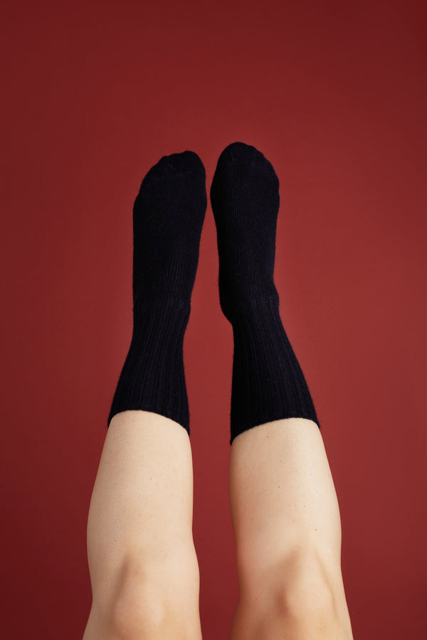 Socks - Marie Basse Dark Blue