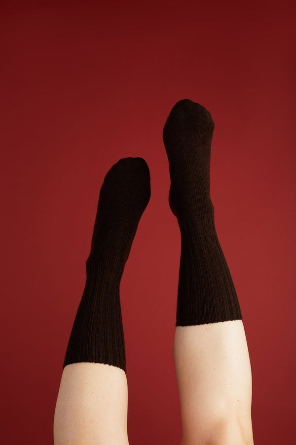 Socks - Marie Basse Marron