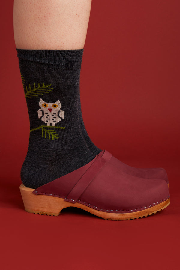 Socks - Owl Grey