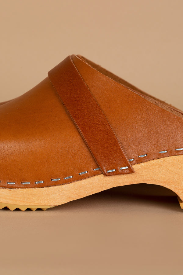 Vegetable Oily leather - Cognac