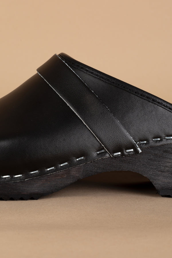 Smooth leather - Black sole Black