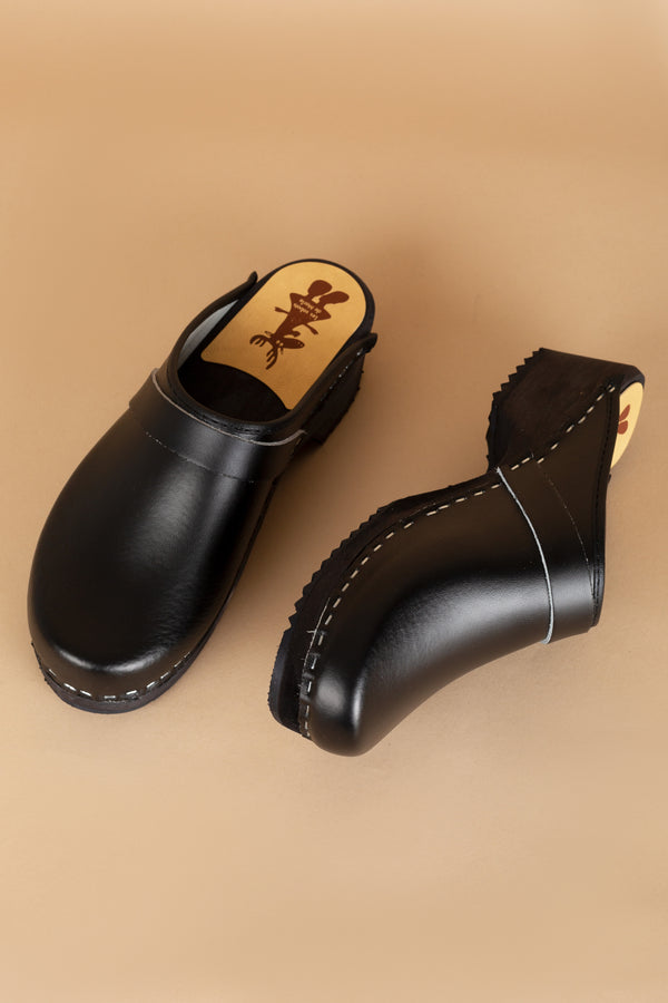 Smooth leather - Black sole Black