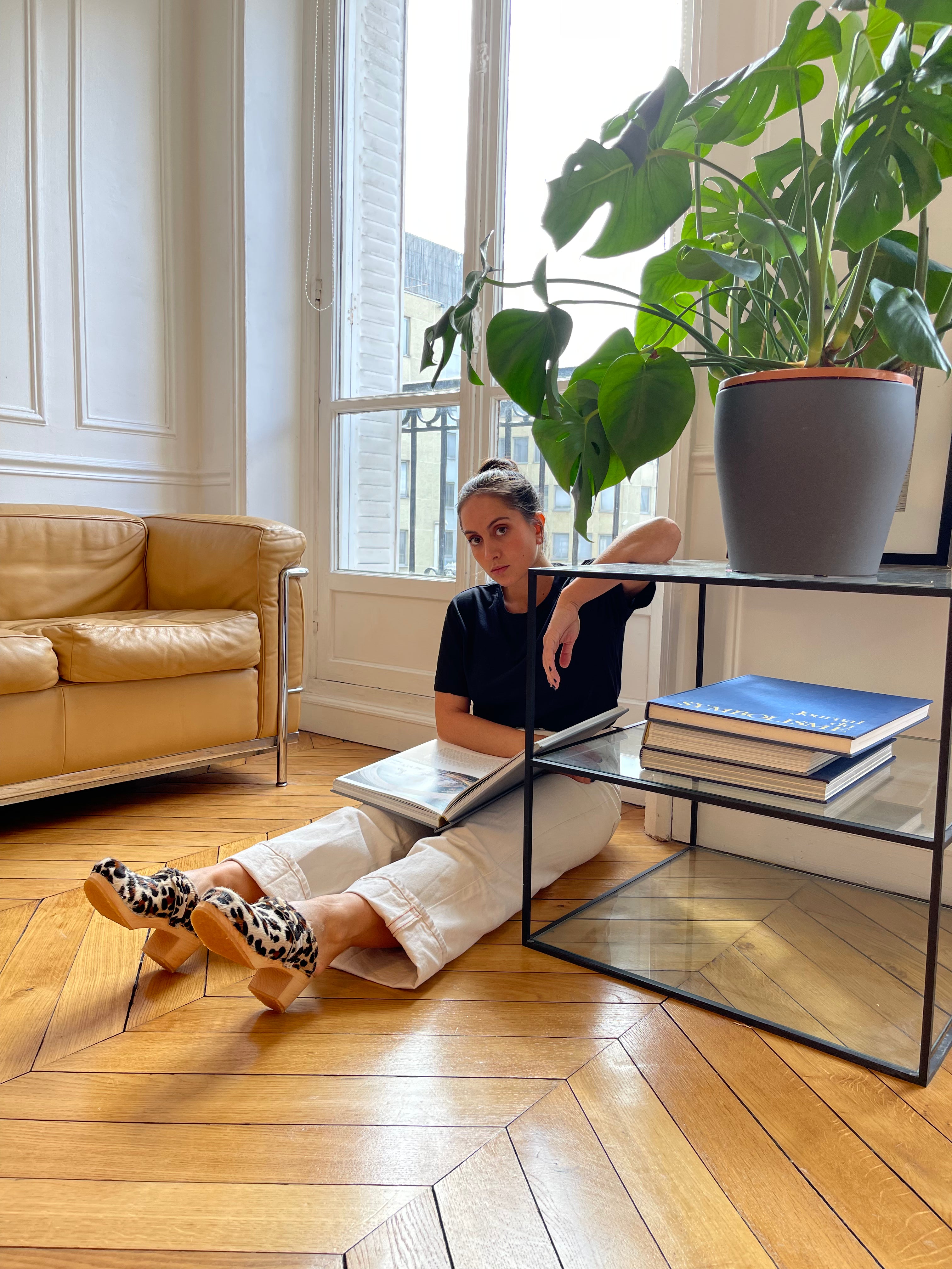 Leopard sales print clogs