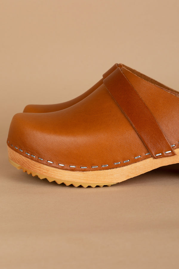Vegetable Oily leather - Cognac